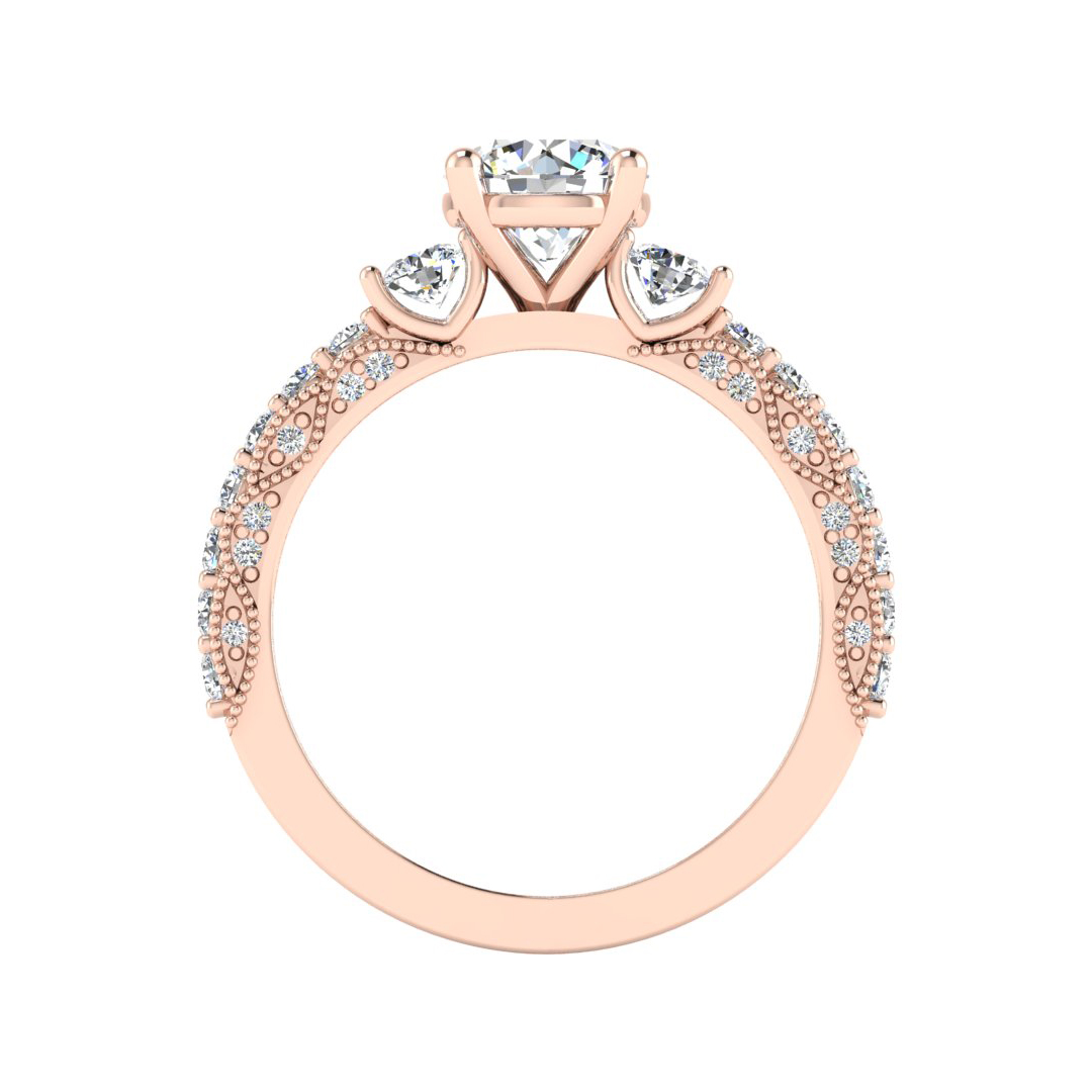Heidi Accented Engagement Ring